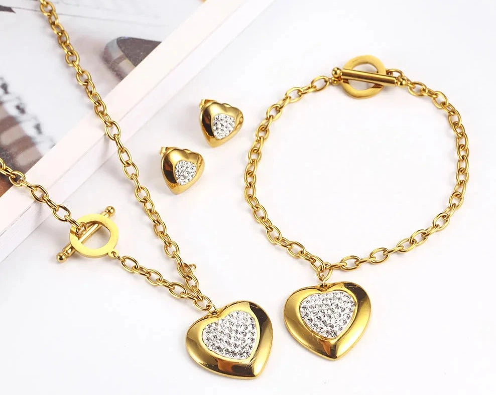 Heartfelt Splendor Necklace Set