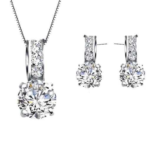 Versatile Pendant Necklace & Earring