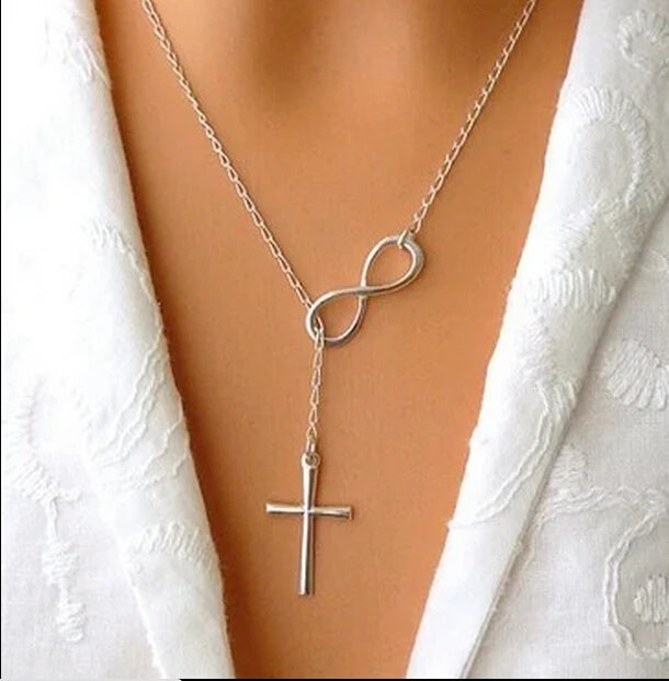 Hot Selling Punk Minimalist Infinity Pendant Necklaces