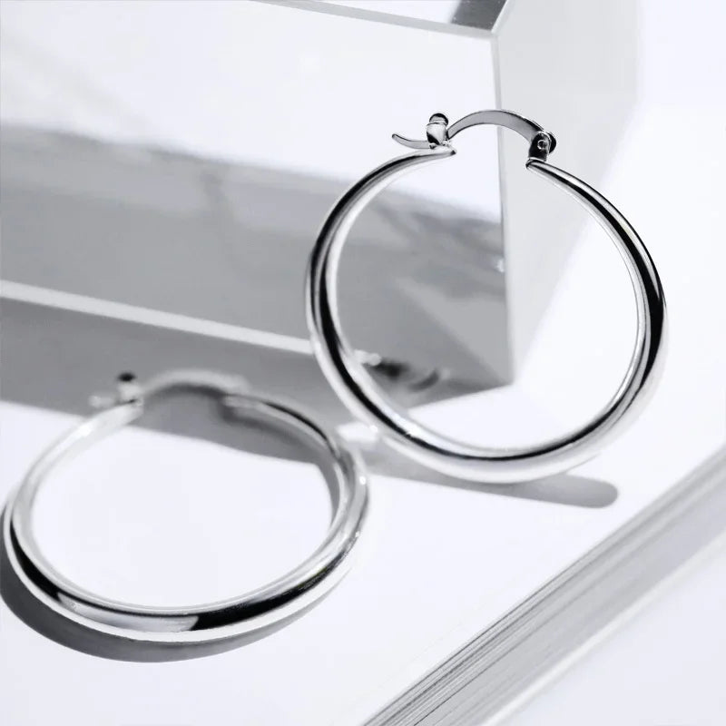 Simple Party Hoop Earrings