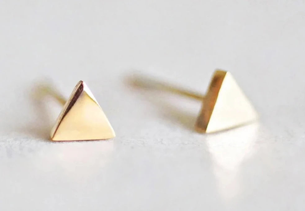 Small Geometric Earrings Studs