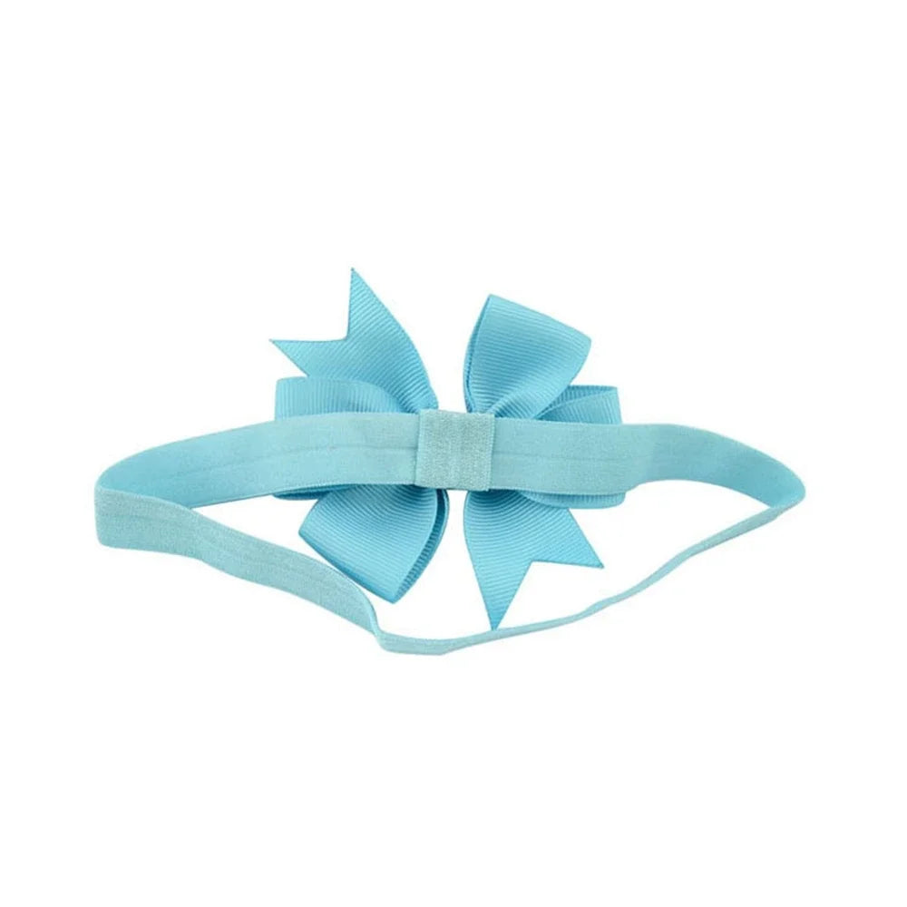 Pinwheel Elastic Hair Bows