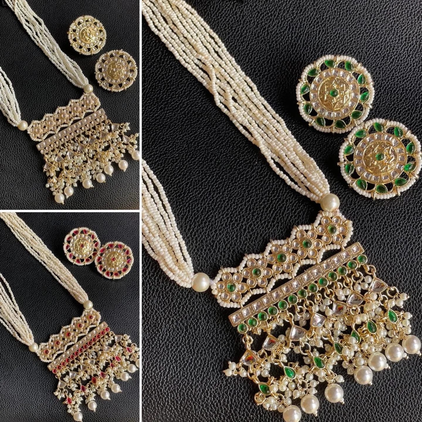 Polki Kundan Set